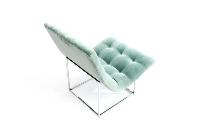 Pair of Milo Baughman Scoop Lounge Chairs at 1stDibs