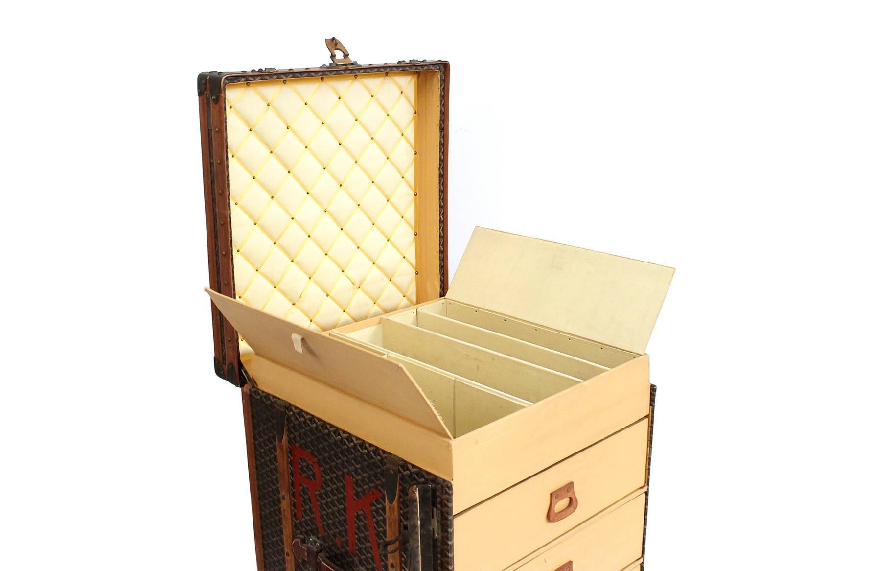 Rare Standing Chest Trunk by Goyard 2