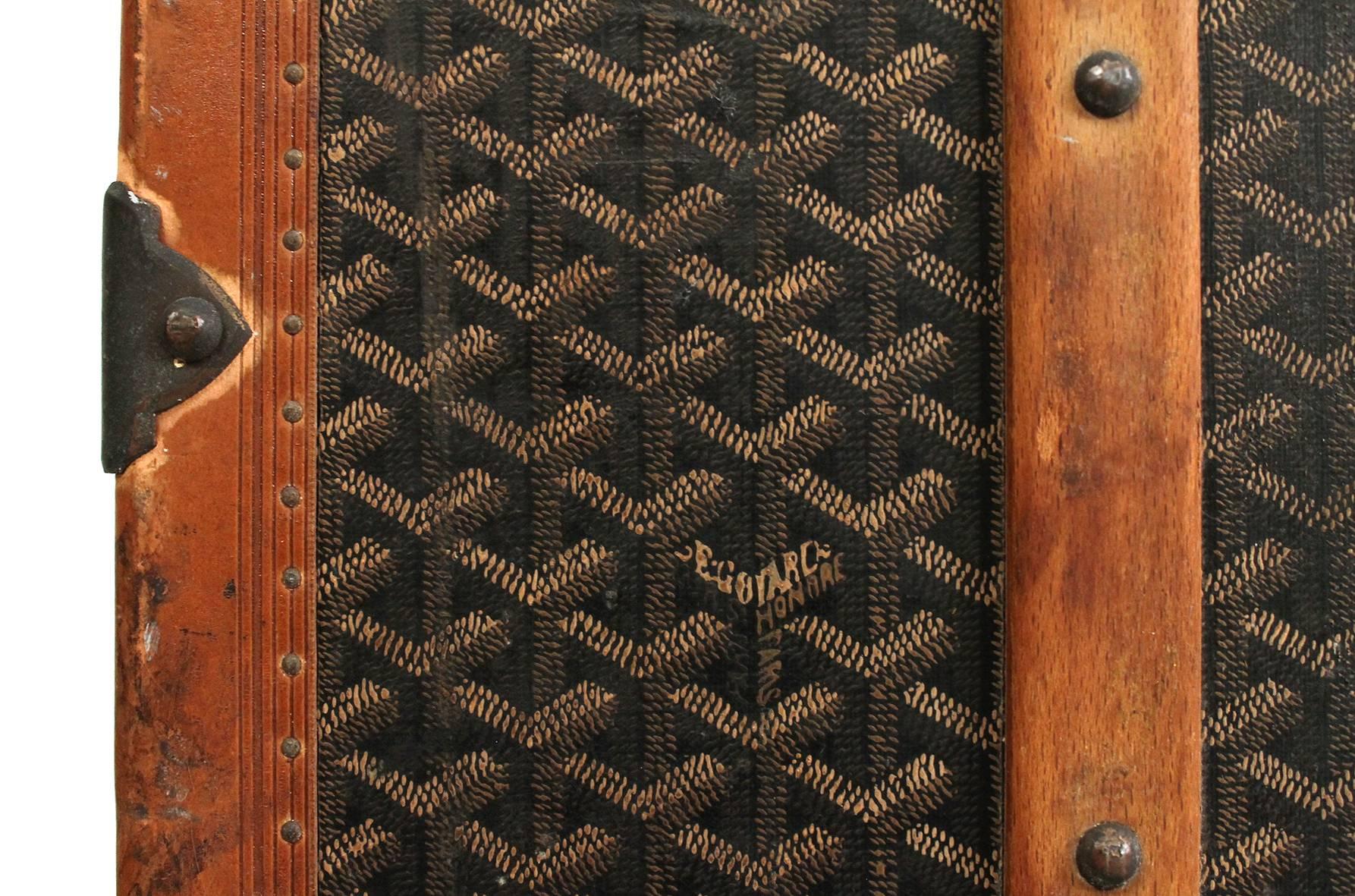 Rare Standing Chest Trunk by Goyard 1