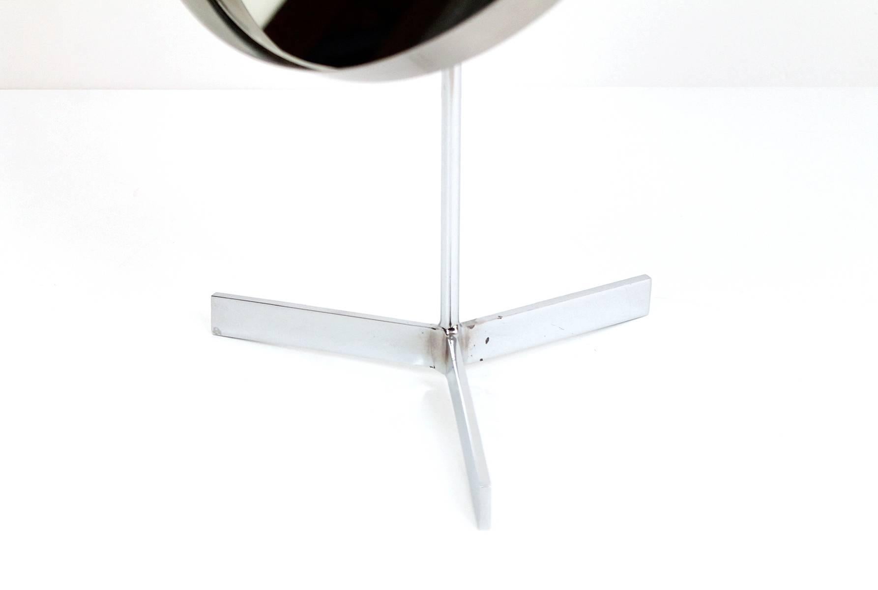 Chrome Adjustable Table Mirror 2