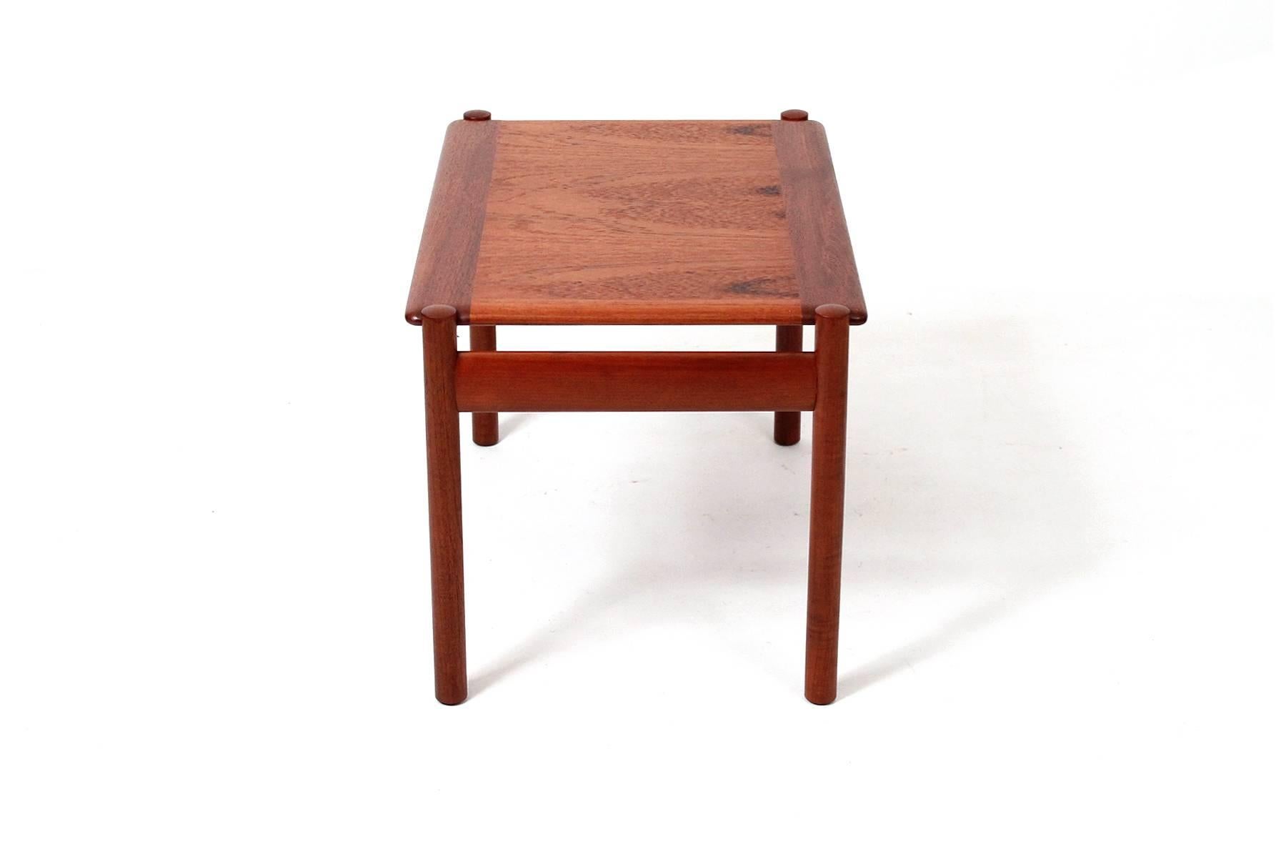 Late 20th Century Pair of Teak Side Tables by Dokka