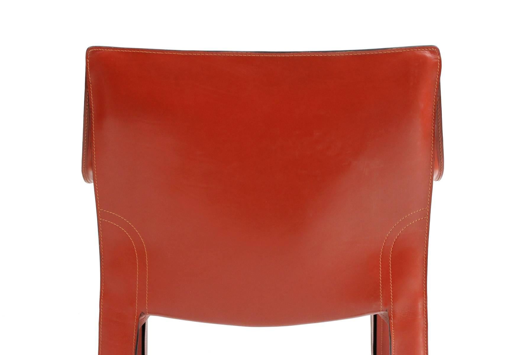 Cab Lounge Chair by Mario Bellini for Cassina In Excellent Condition In Waltham, MA