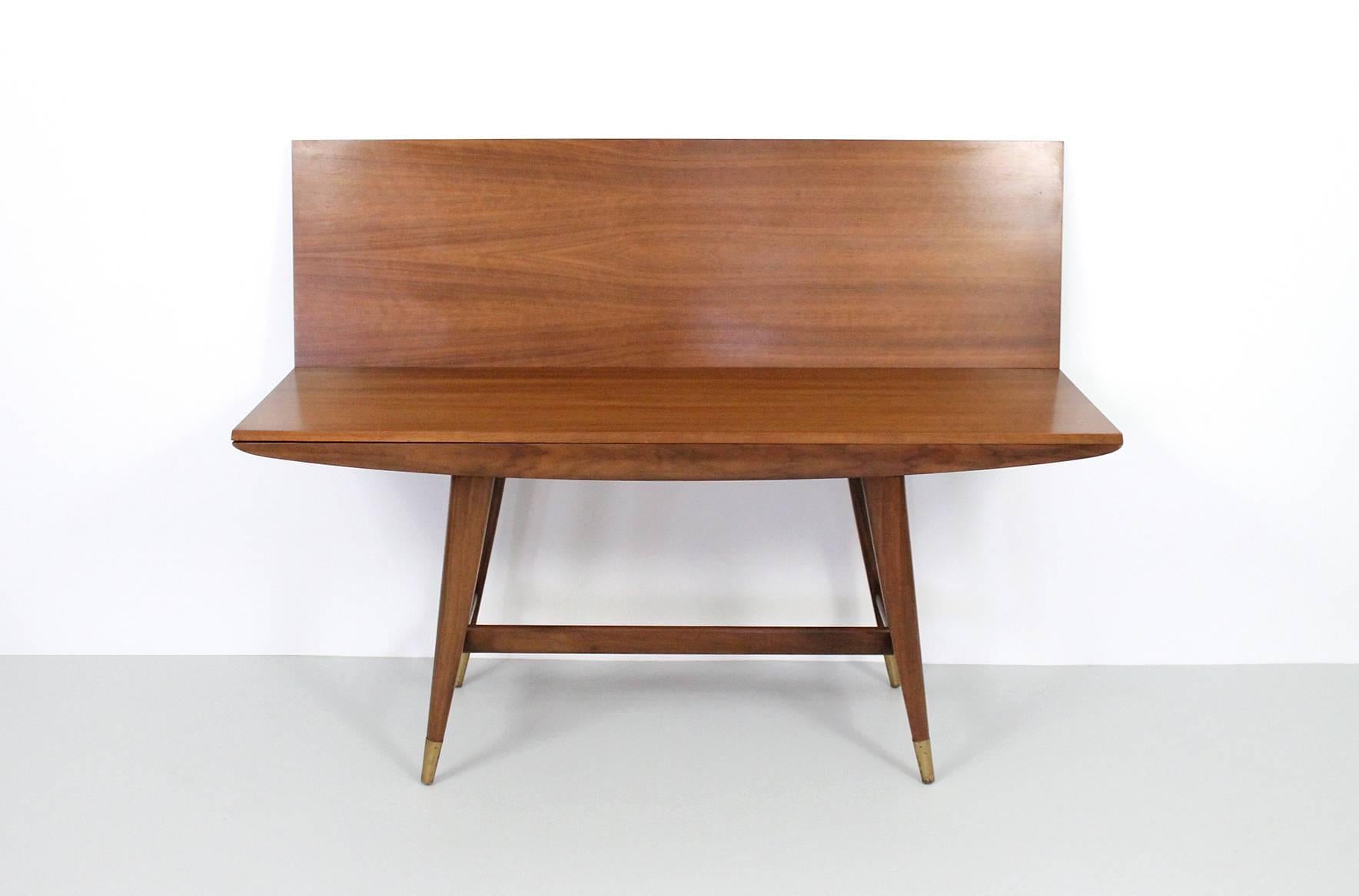 Gio Ponti Flip-Top Console or Table In Excellent Condition In Waltham, MA