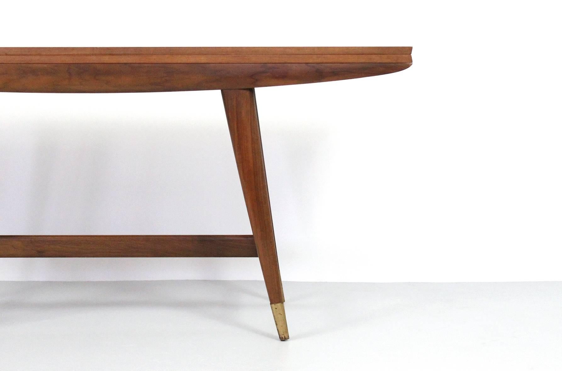 Brass Gio Ponti Flip-Top Console or Table