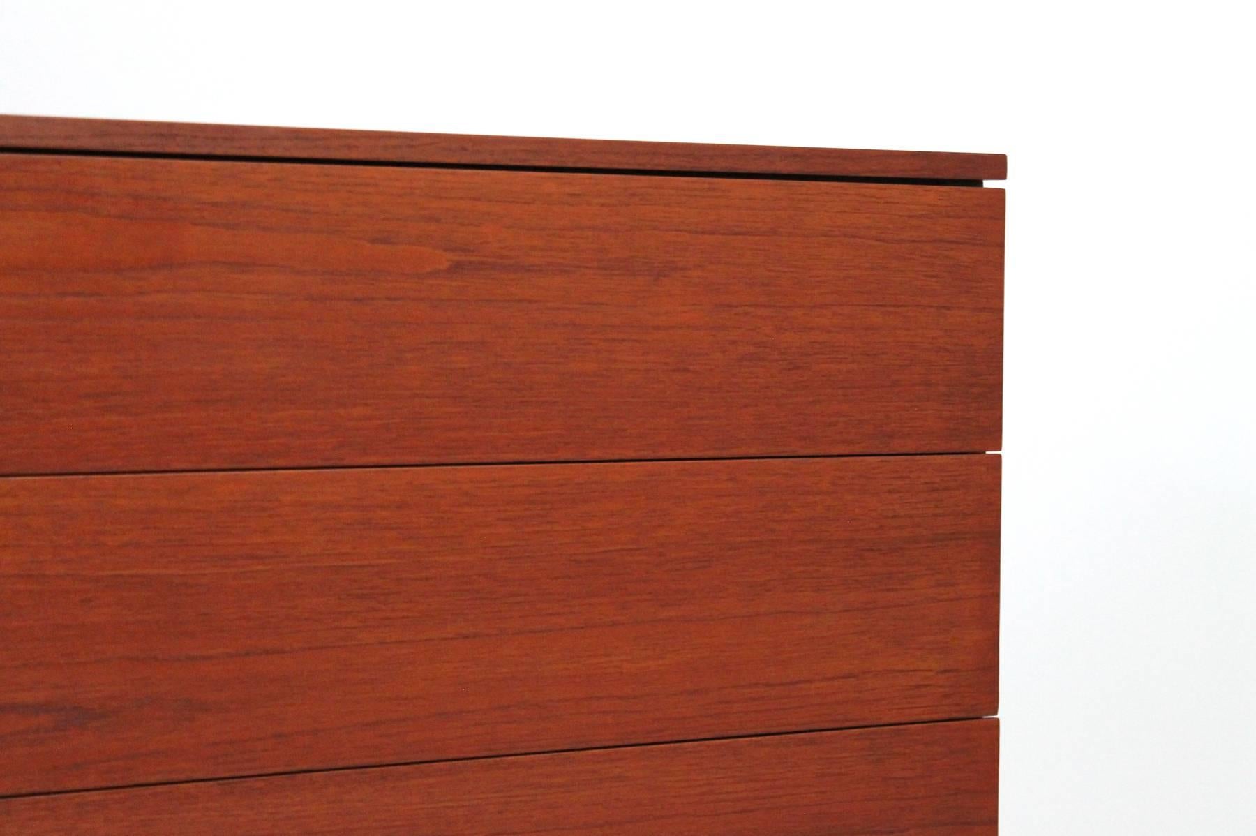 Mid-20th Century Pair of Teak Dressers by Florence Knoll