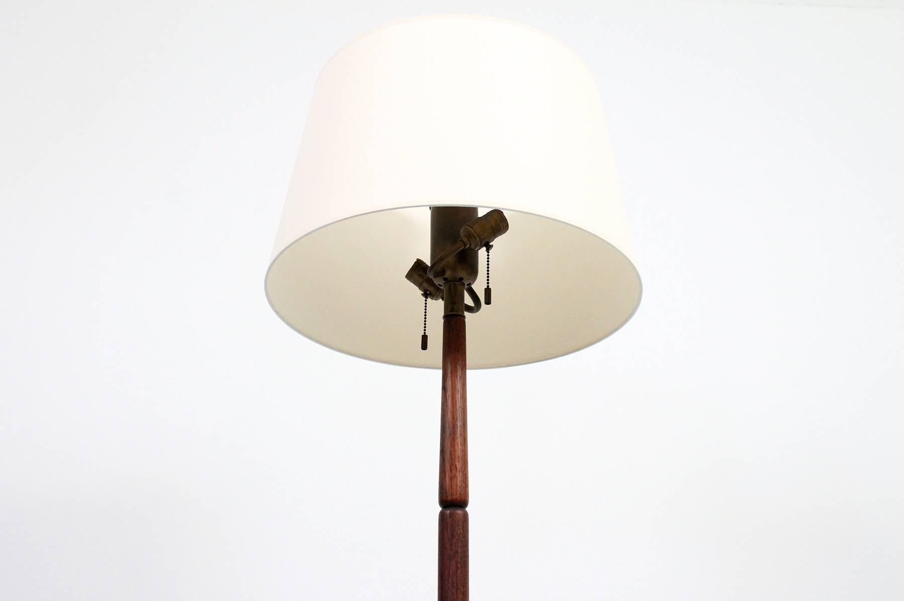 Rare Segmented Floor Lamp by Stewart Ross James for Hansen 1