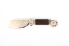 Hector Aguilar Sterling and Rosewood Aztec Knife