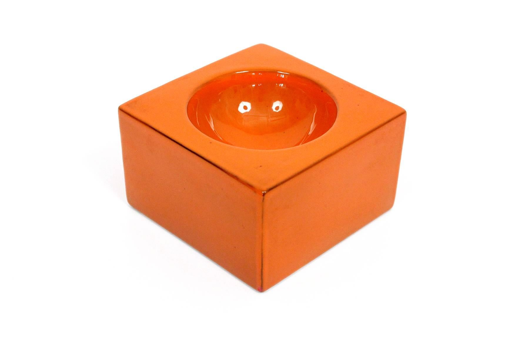 Late 20th Century Ettore Sottsass for Il Sestante Pottery Bowls