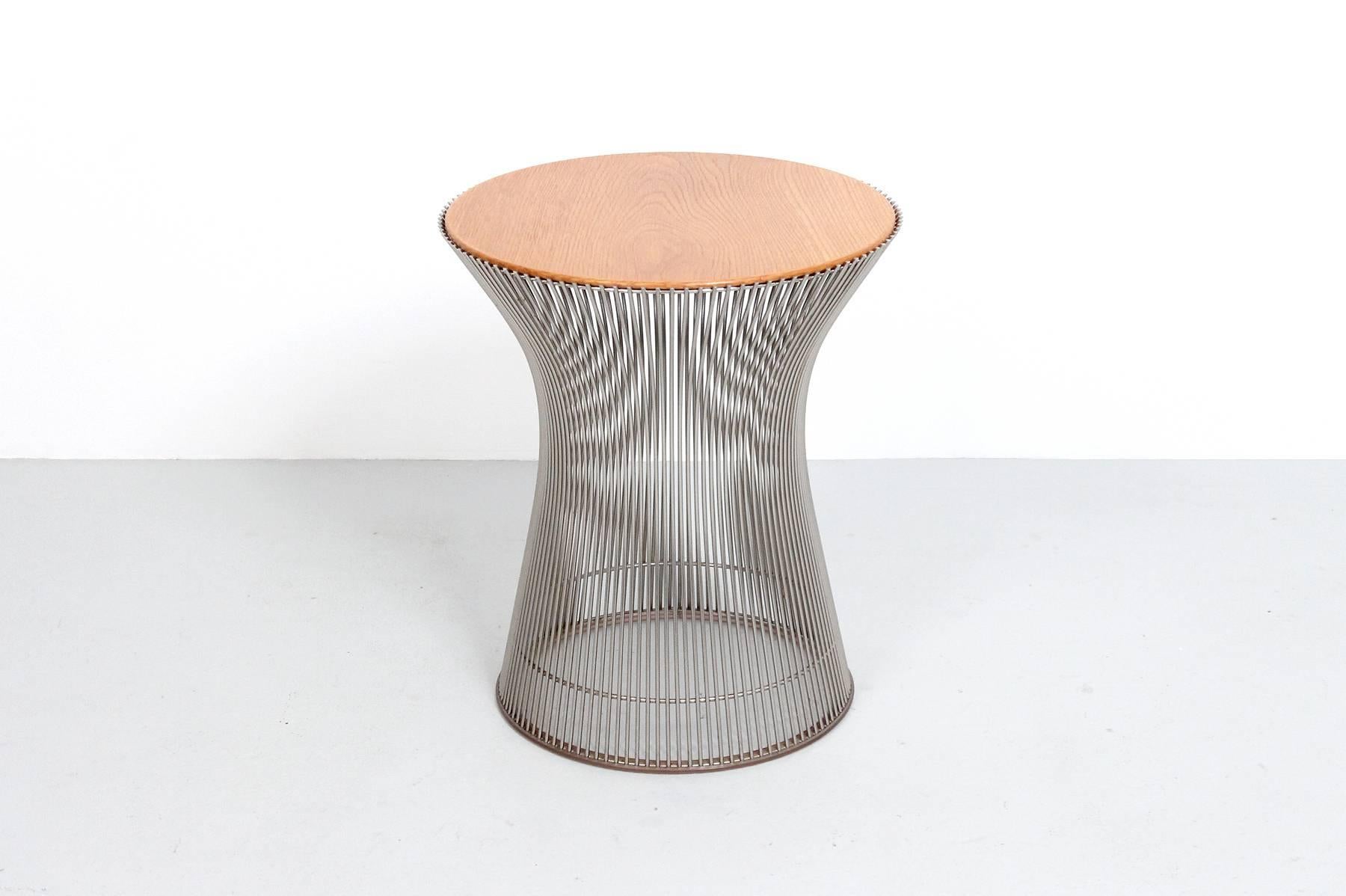 American Pair of Side Tables by Warren Platner for Knoll