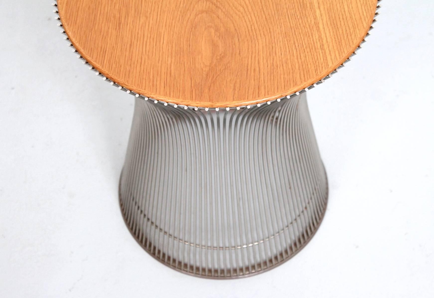 Pair of Side Tables by Warren Platner for Knoll (Mitte des 20. Jahrhunderts)