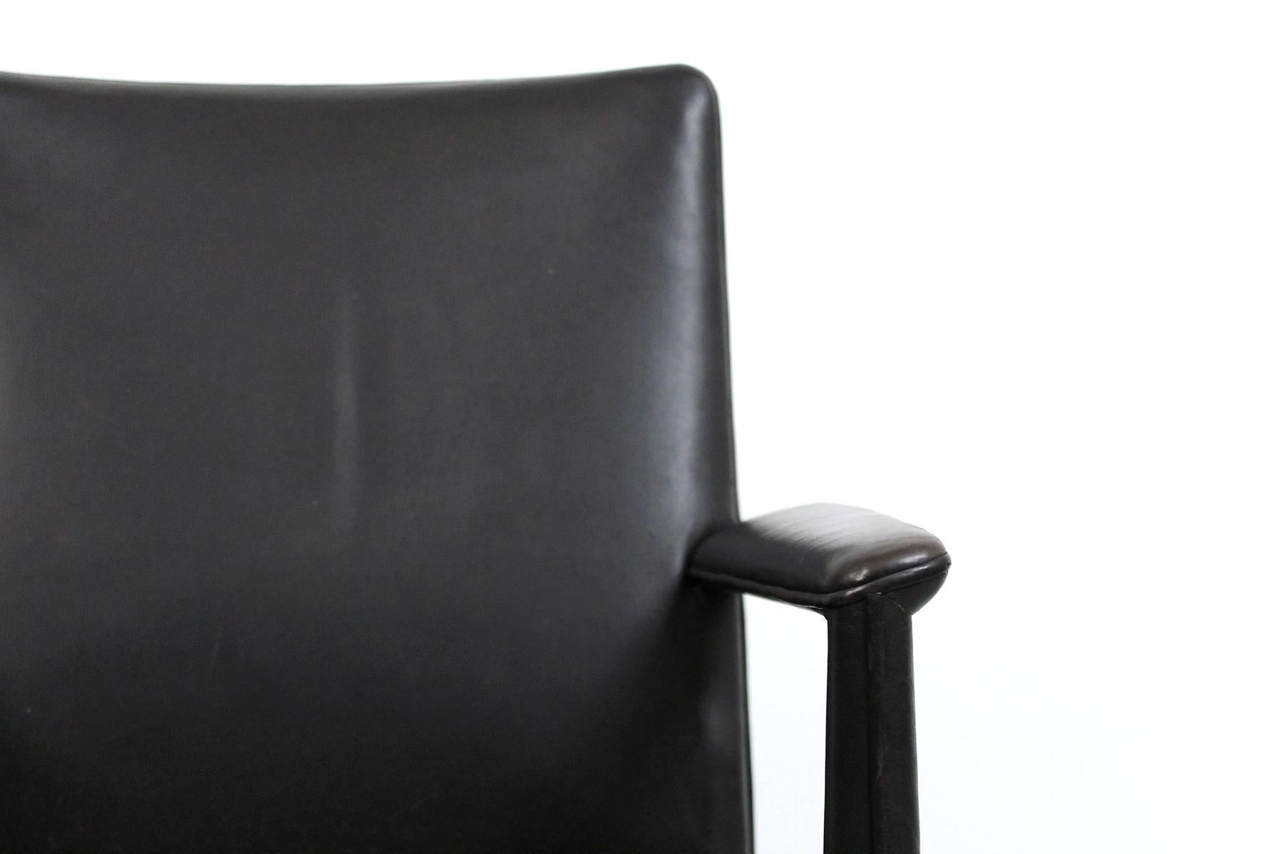 Leather Desk Chair by Larsen and Bender Madsen 1