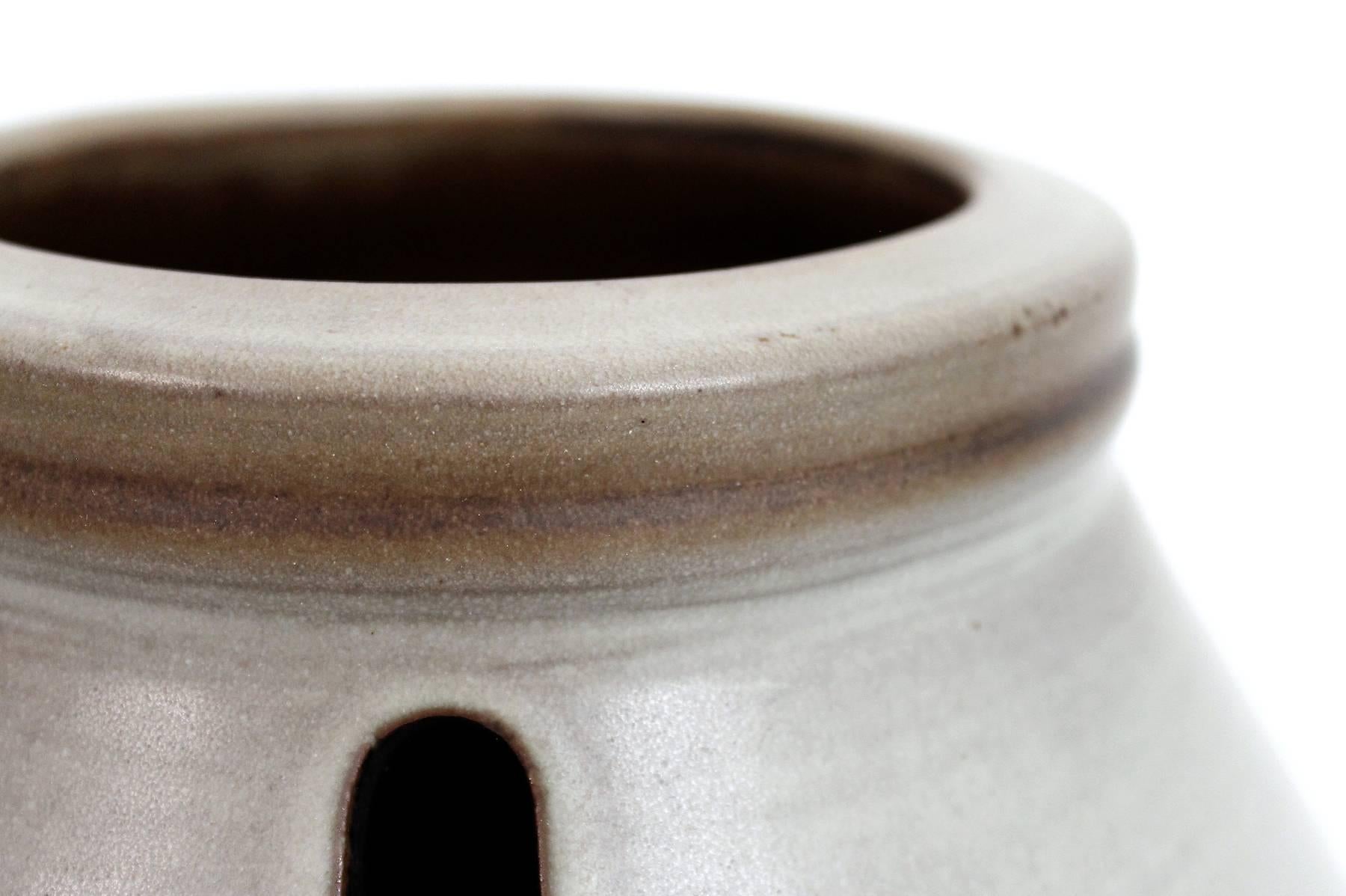 Larger Rupert Deese Pottery Vase In Excellent Condition In Waltham, MA