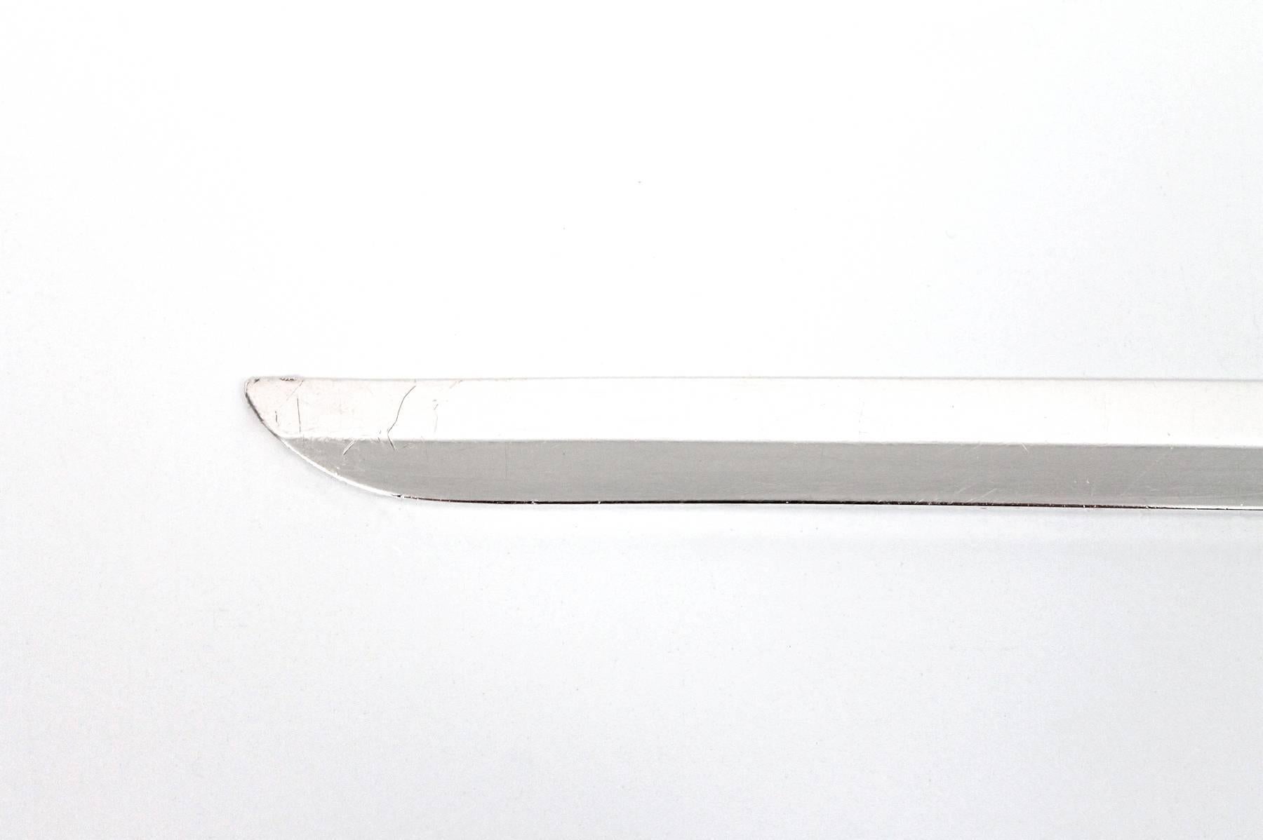 Silver Plate Horse Letter Opener by Hermès 3