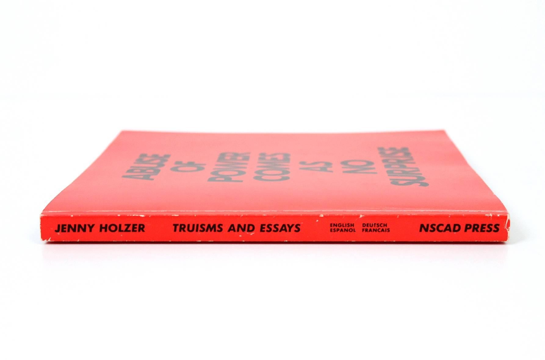 jenny holzer book