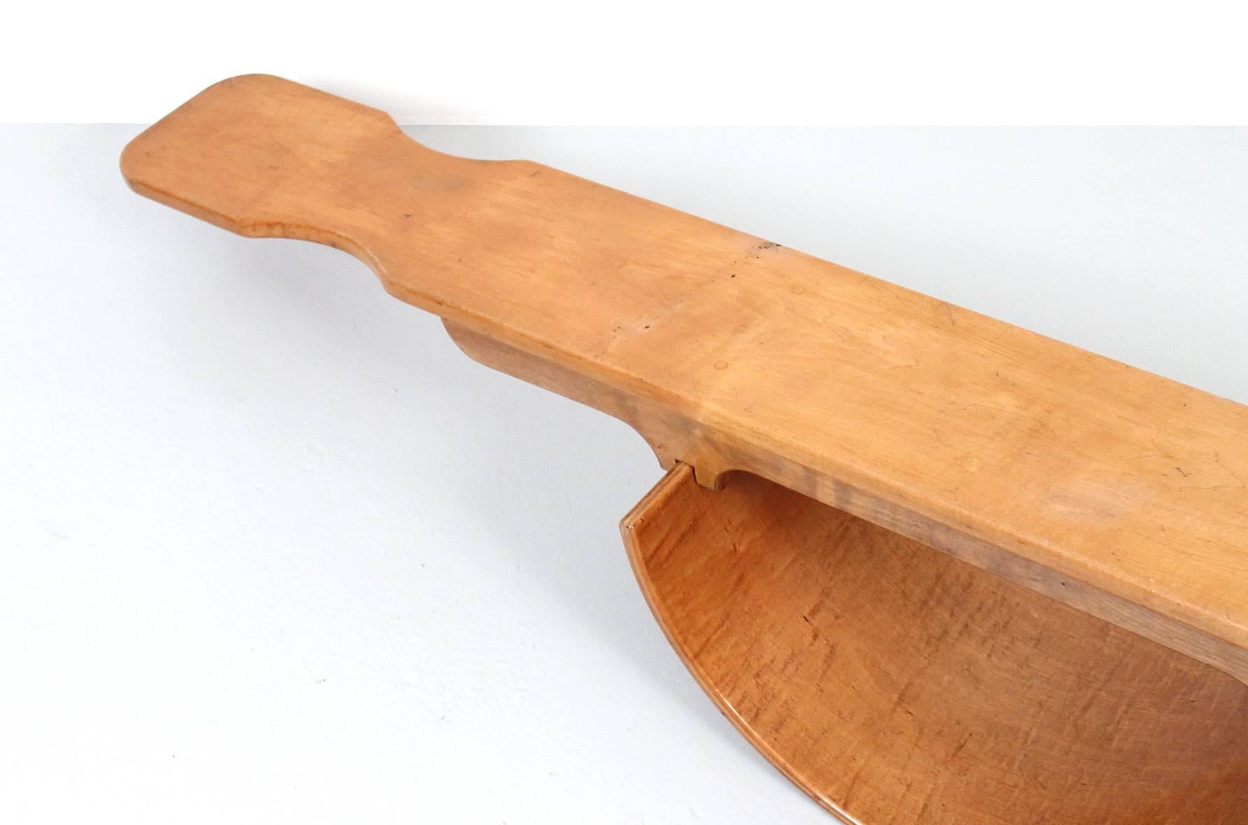 Modernist Child's Plywood Seesaw 1