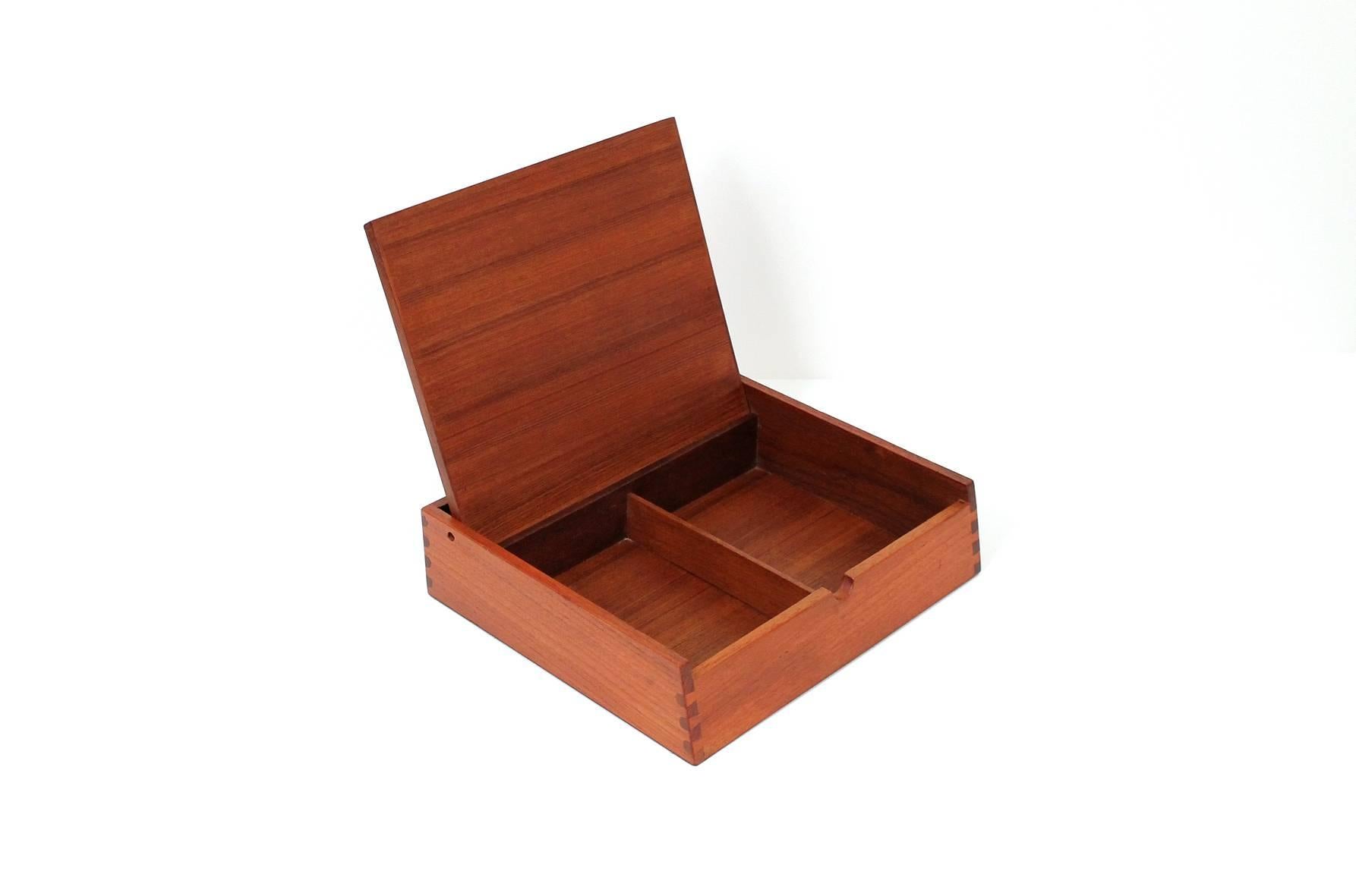 danish modern jewelry box