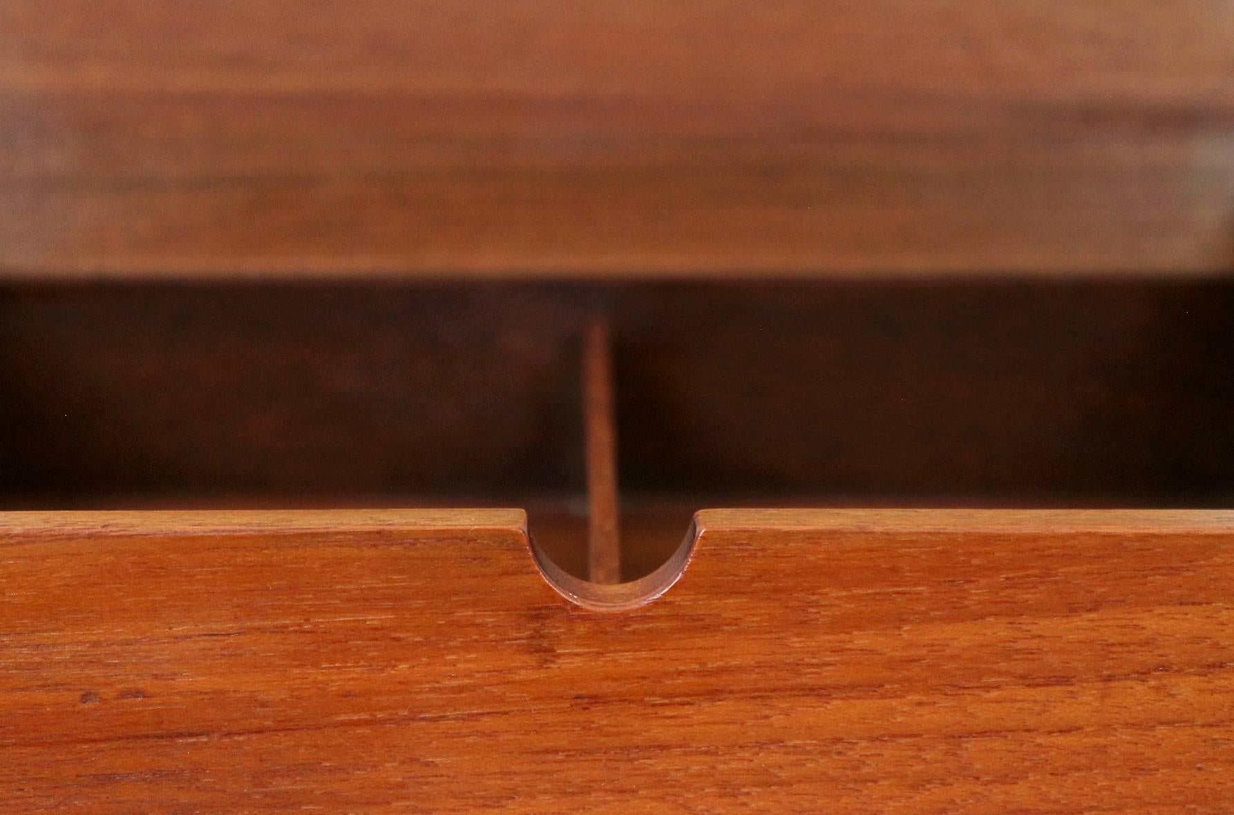 Mid-20th Century Scandinavian Teak Jewelry Box