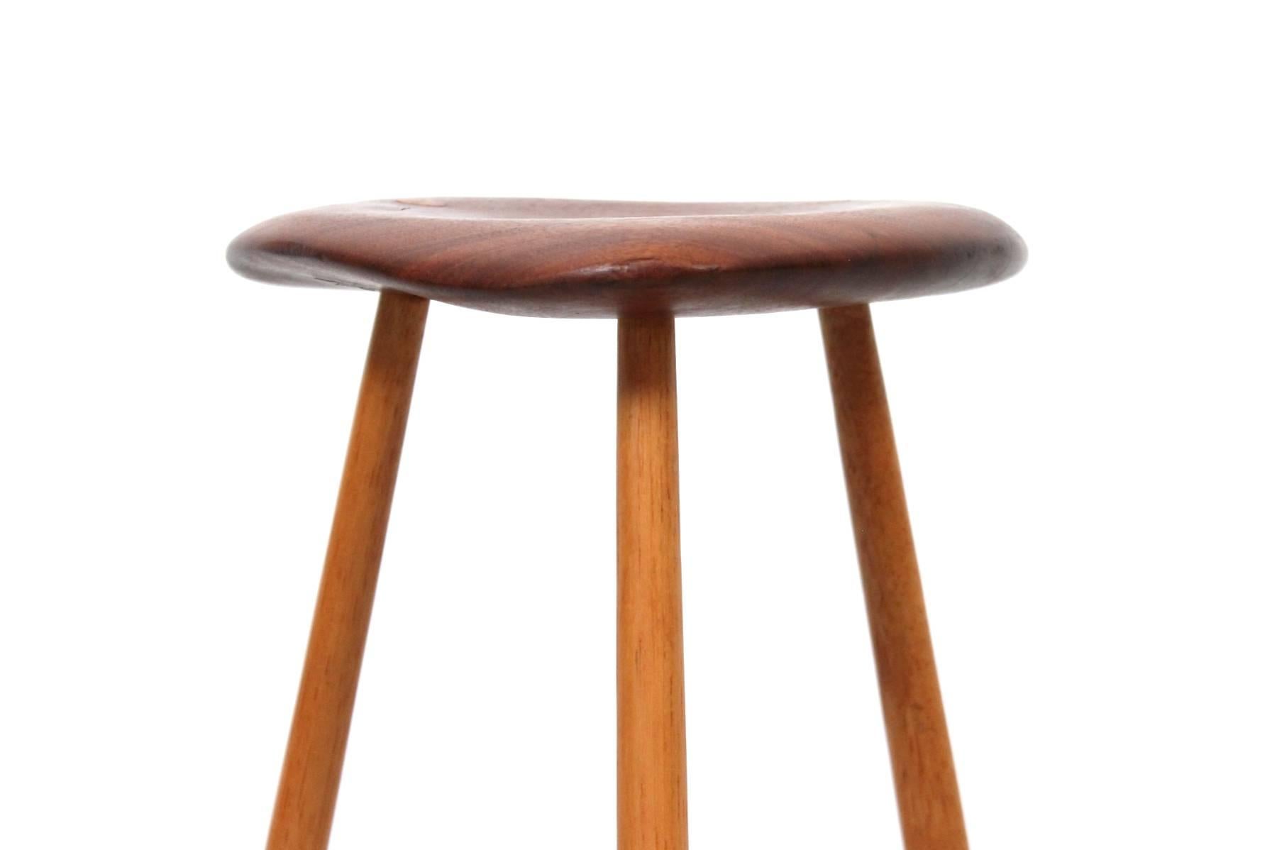 Late 20th Century Barstool by Horace B. Hartshaw