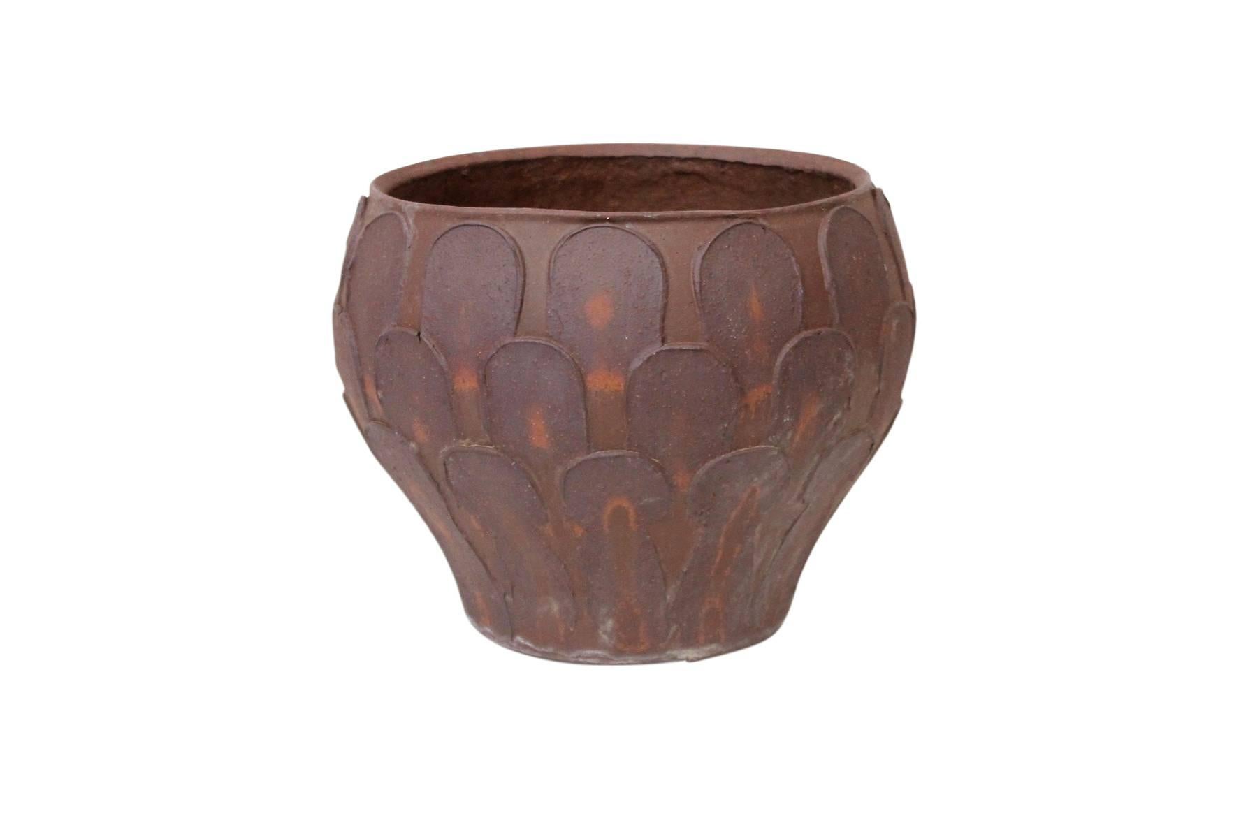 David Cressey Stoneware Planter In Good Condition In Waltham, MA