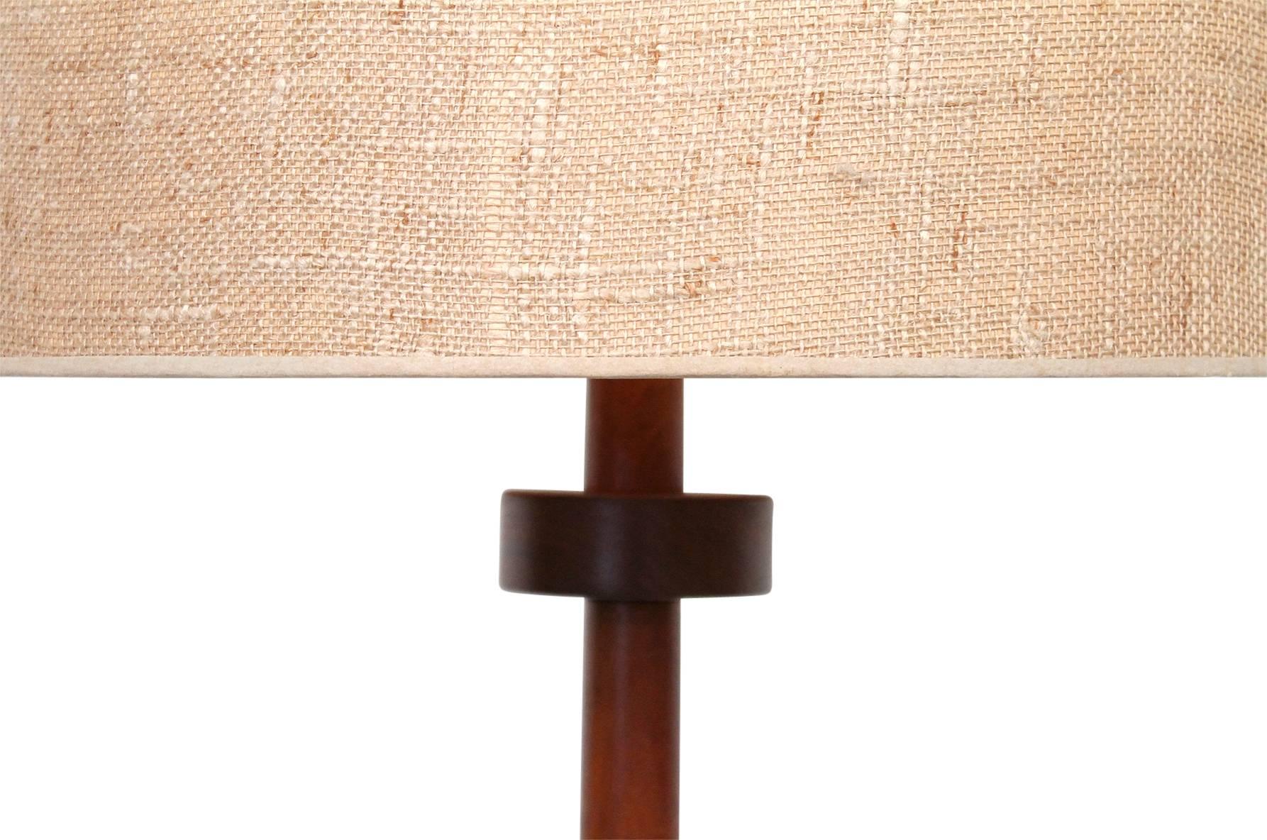 Sculptural Floor Lamp by Martz In Excellent Condition In Waltham, MA