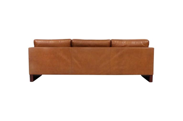 Leather Sofa by Mies Van Der Rohe for Knoll at 1stDibs