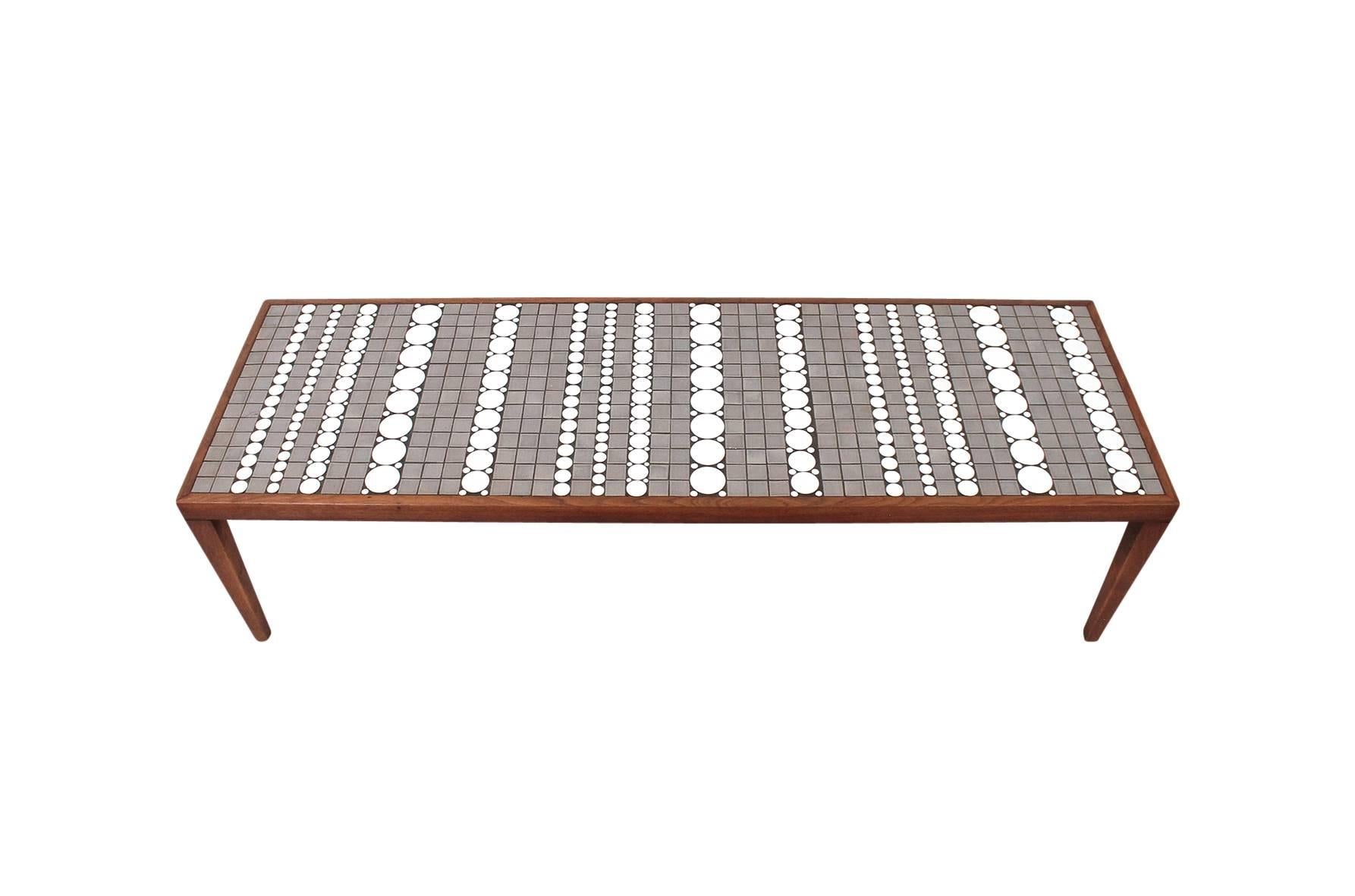 Mid-Century Modern Ceramic Table by Martz