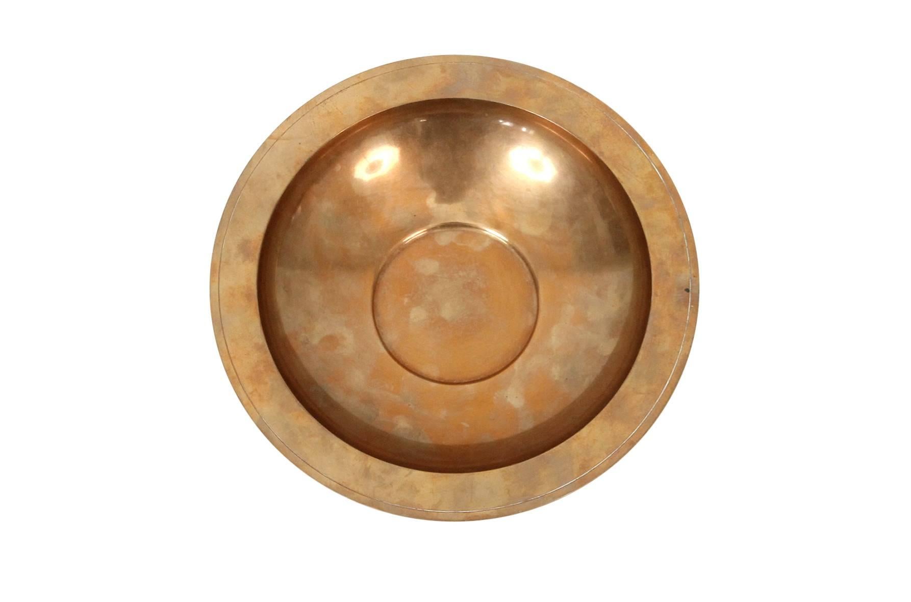Mid-Century Modern Bronze Bowl by Tiffany & Co