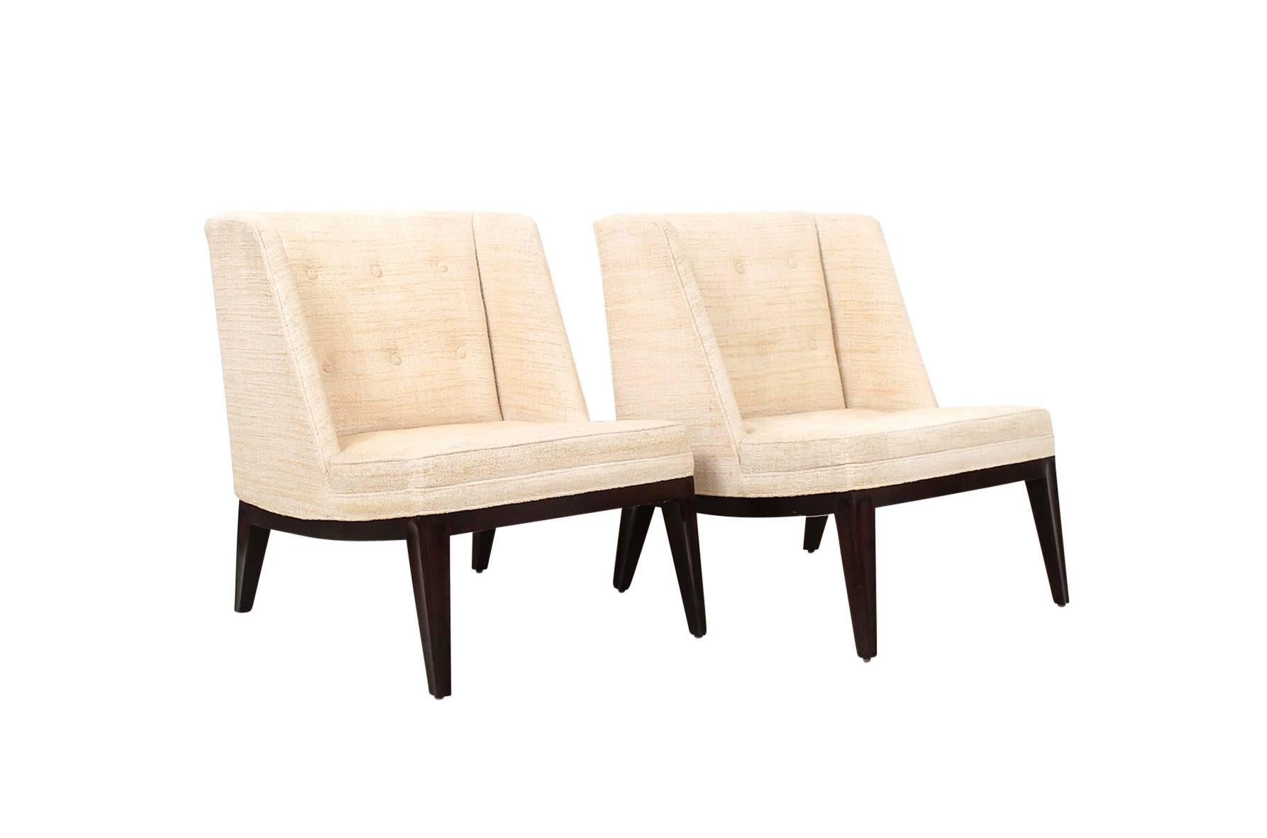 Mid-Century Modern Edward Wormley for Dunbar Lounge Chairs