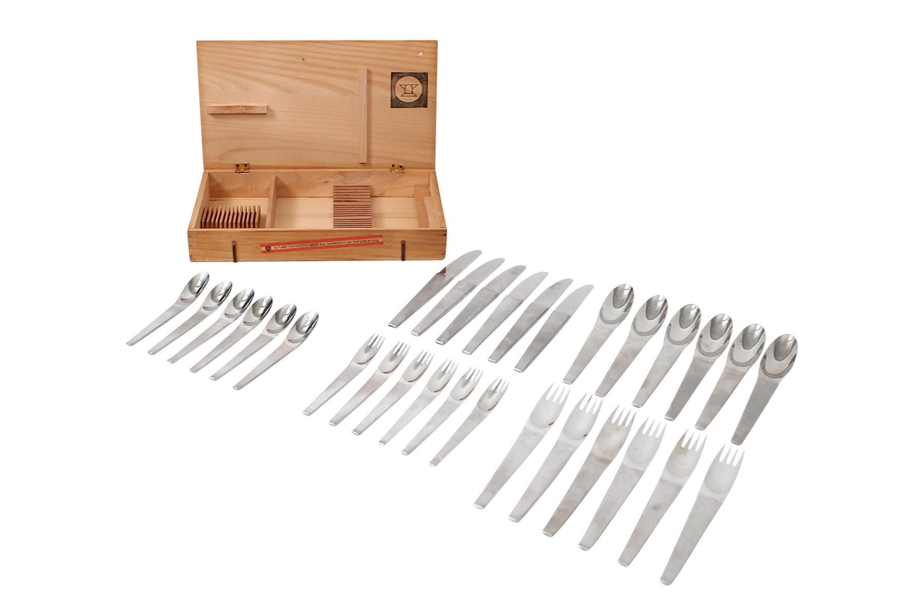 Austrian Carl Auböck Amboss 2060 Flatware Set