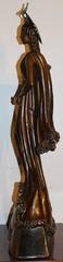 Romain de Tirtoff (Erté) Art Deco Style Bronze of a Woman Figure - Peace
