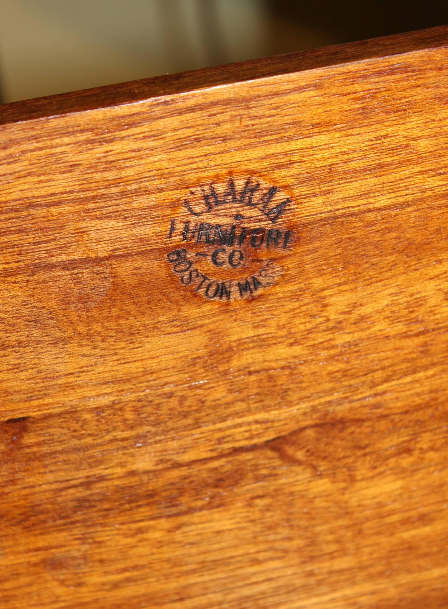 Custom Charak Mahogany Chest on Chest circa 1931-1932, in the Rhode Island Taste 2