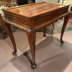 Queen Anne Style Mahogany Tea Table by Dudley Currier, Newburyport, MA