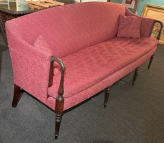 John & Thomas Seymour Sheraton Upholstered Sofa, ex Charles Buckley Collection