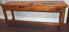Rare 20th Century Elephant Wood Sofa or Hall Table