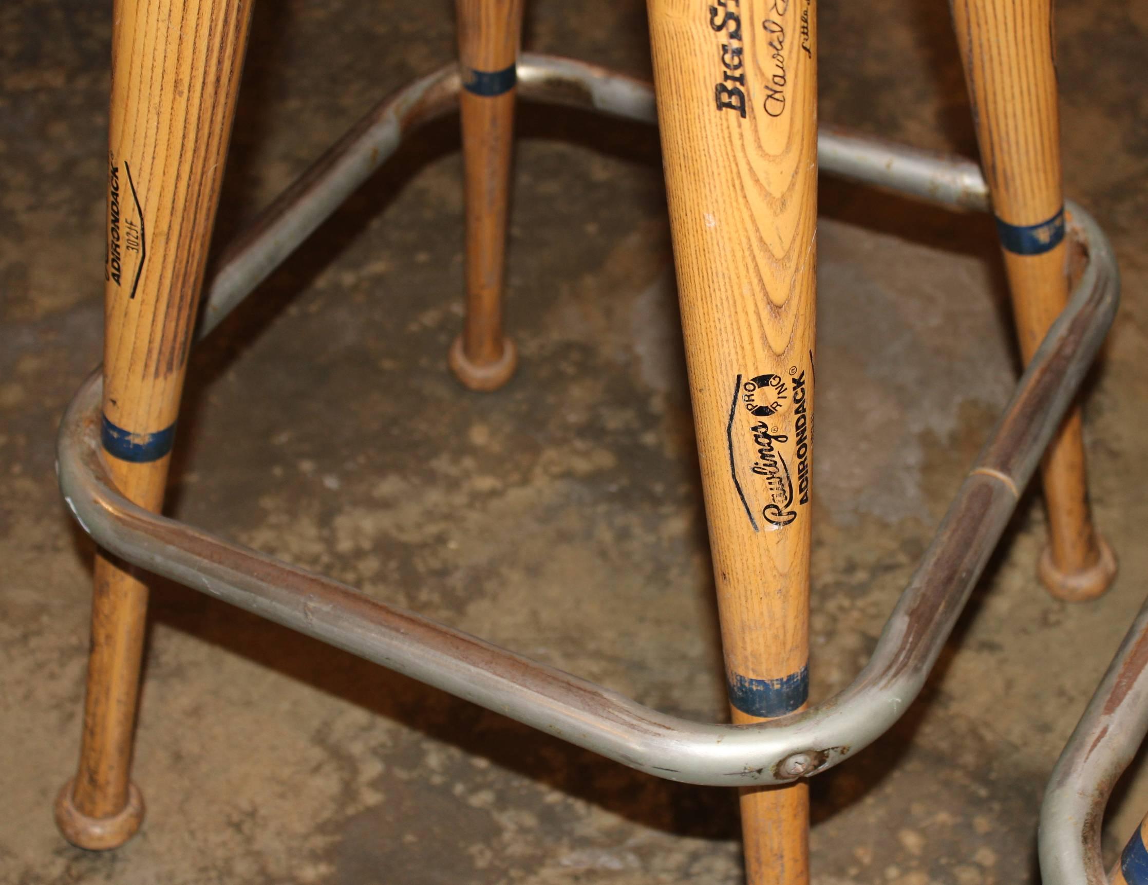 baseball bat chair