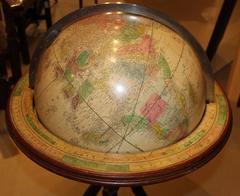 19th Century Gilman Joslin Improved Terrestrial Floor Globe on Tripod