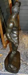 Large Italian Bronze of a Classical Wrestler, A Dressler Hopfgarten Roma