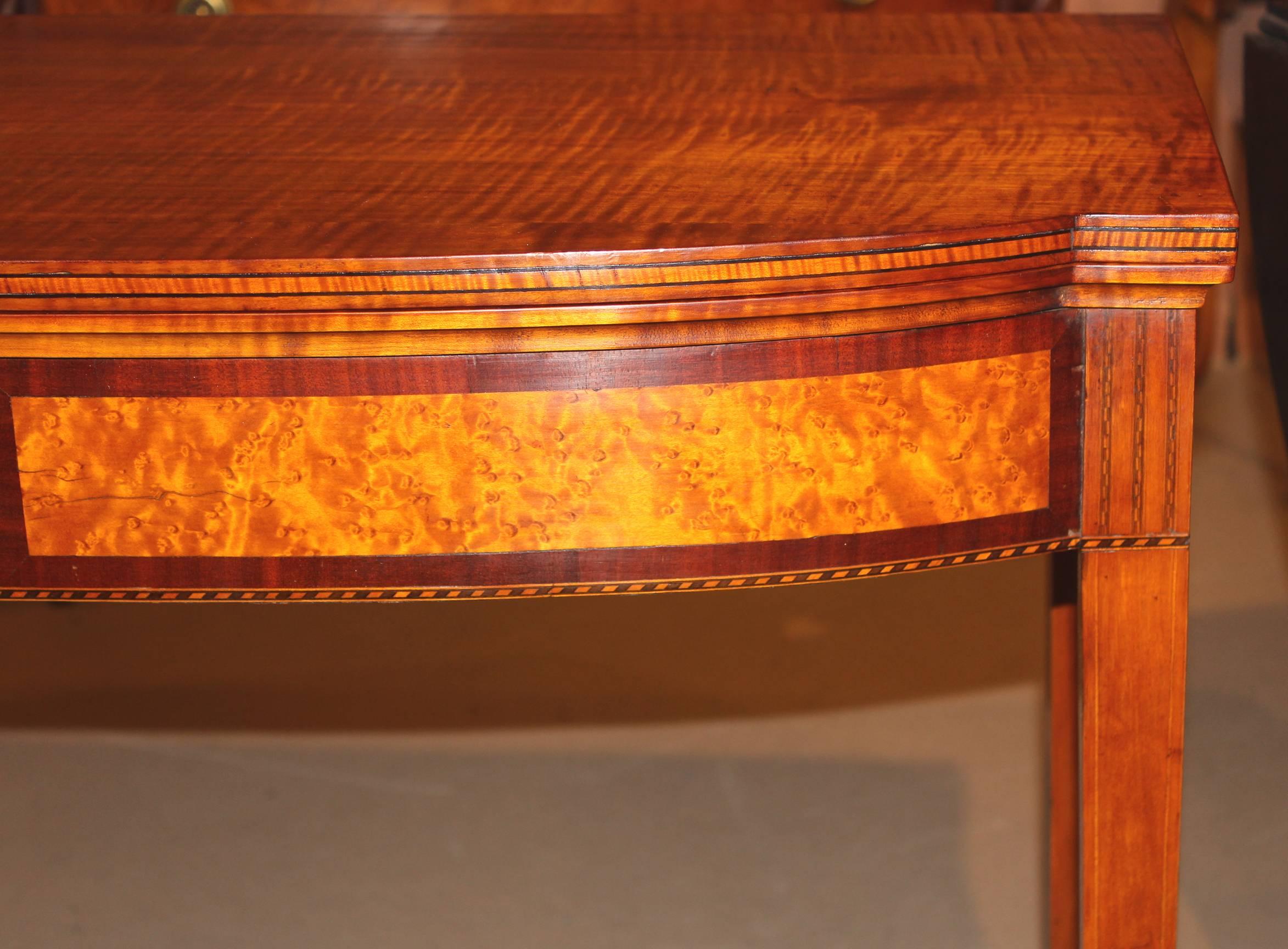 hepplewhite card table