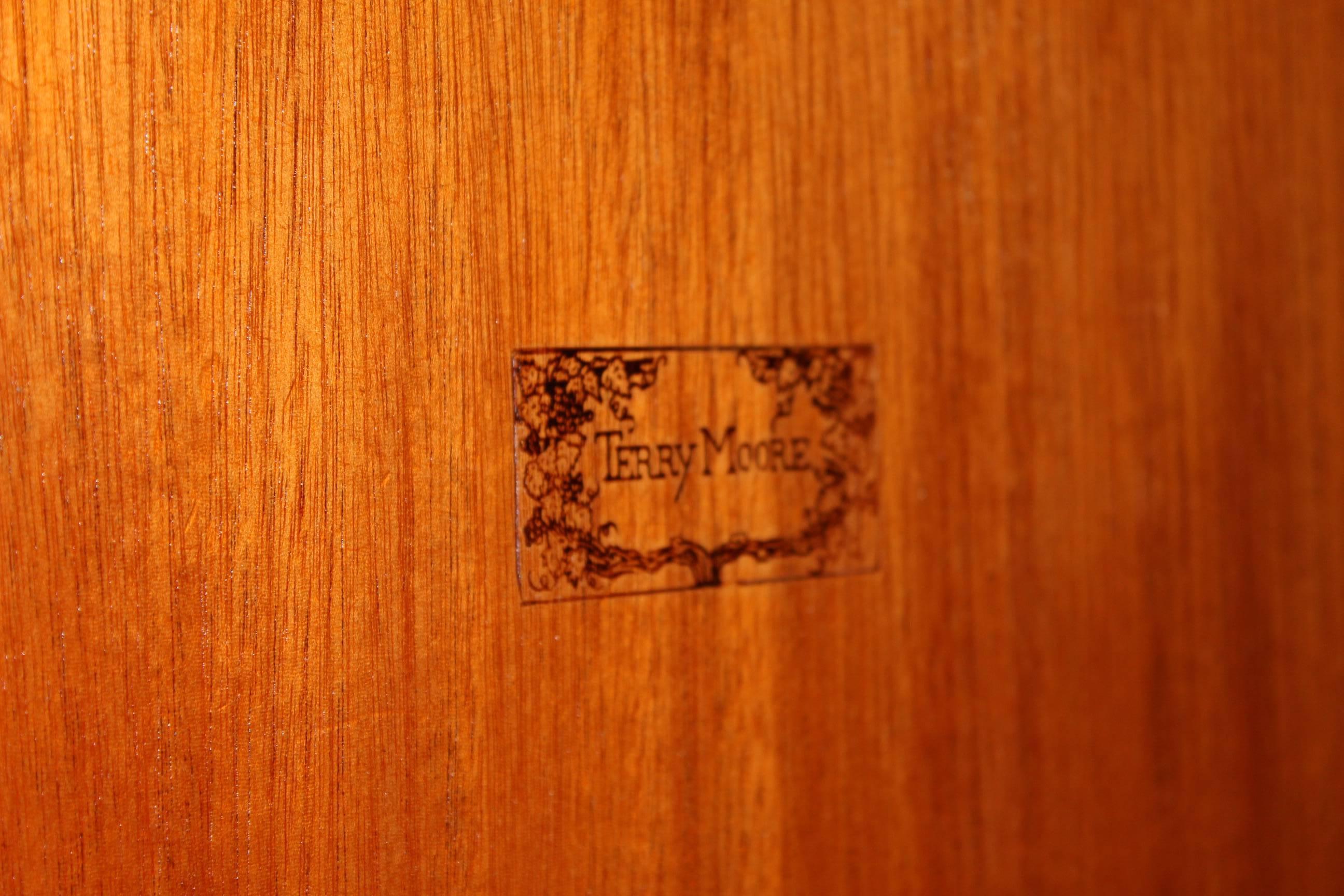 Terry Moore NH Furniture Master Artisan Made Oval Tiger Maple Coffee Table 3