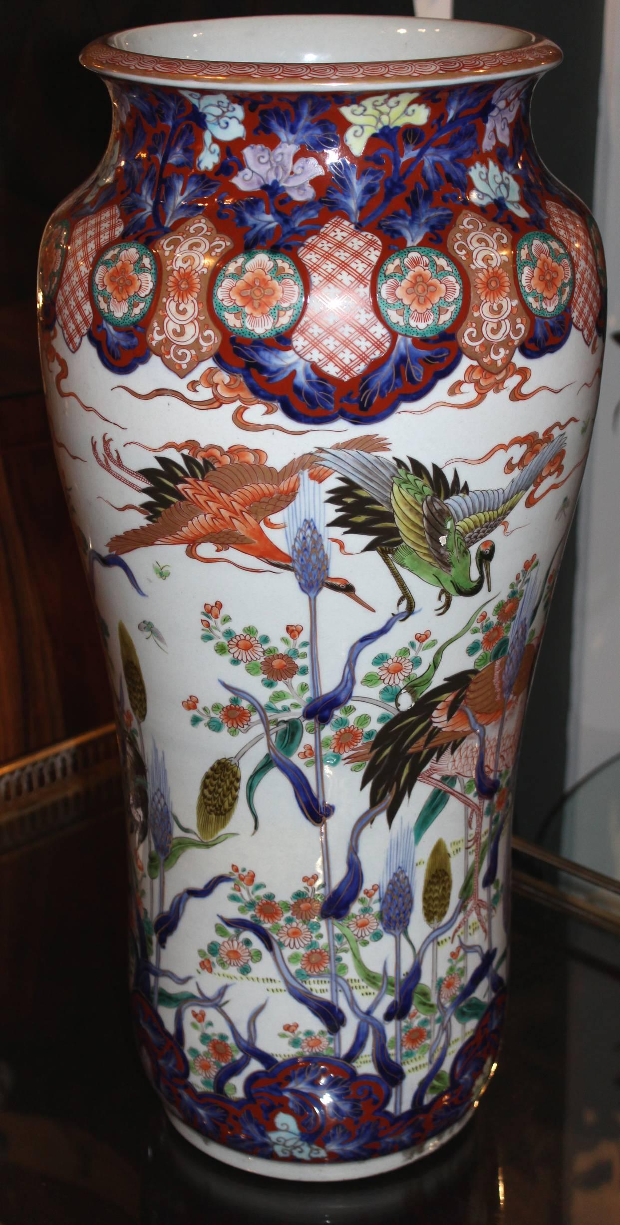 japanese tall vase