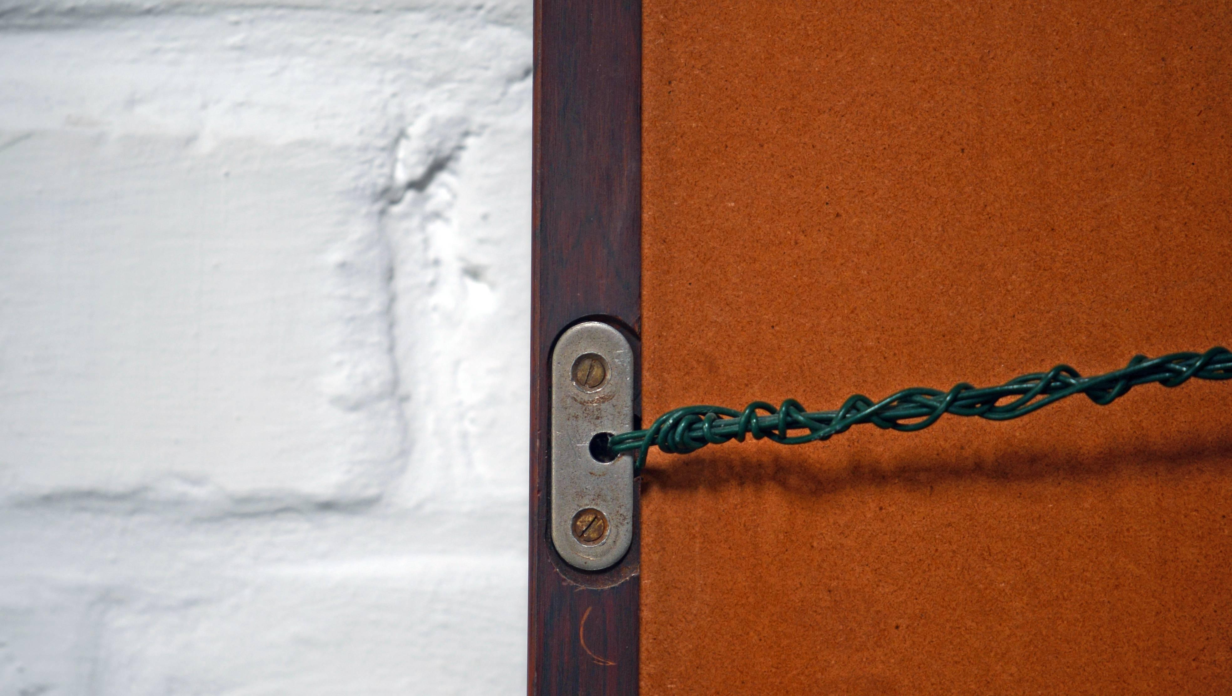 Kai Kristiansen Rectangular Rosewood Mirror, Denmark, 1960s In Good Condition In Brussels, BE