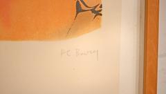 Pol Bury, Guggenheim 1991, Signed and Dated Lithography, Belgian Artist