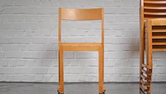 Sven Markelius Six Stacking Chairs, Bodafors, Sweden, 1931