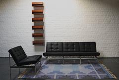 Kai Kristiansen, Unique Set of Six Danish Rosewood Floating Drawers /Console 60s