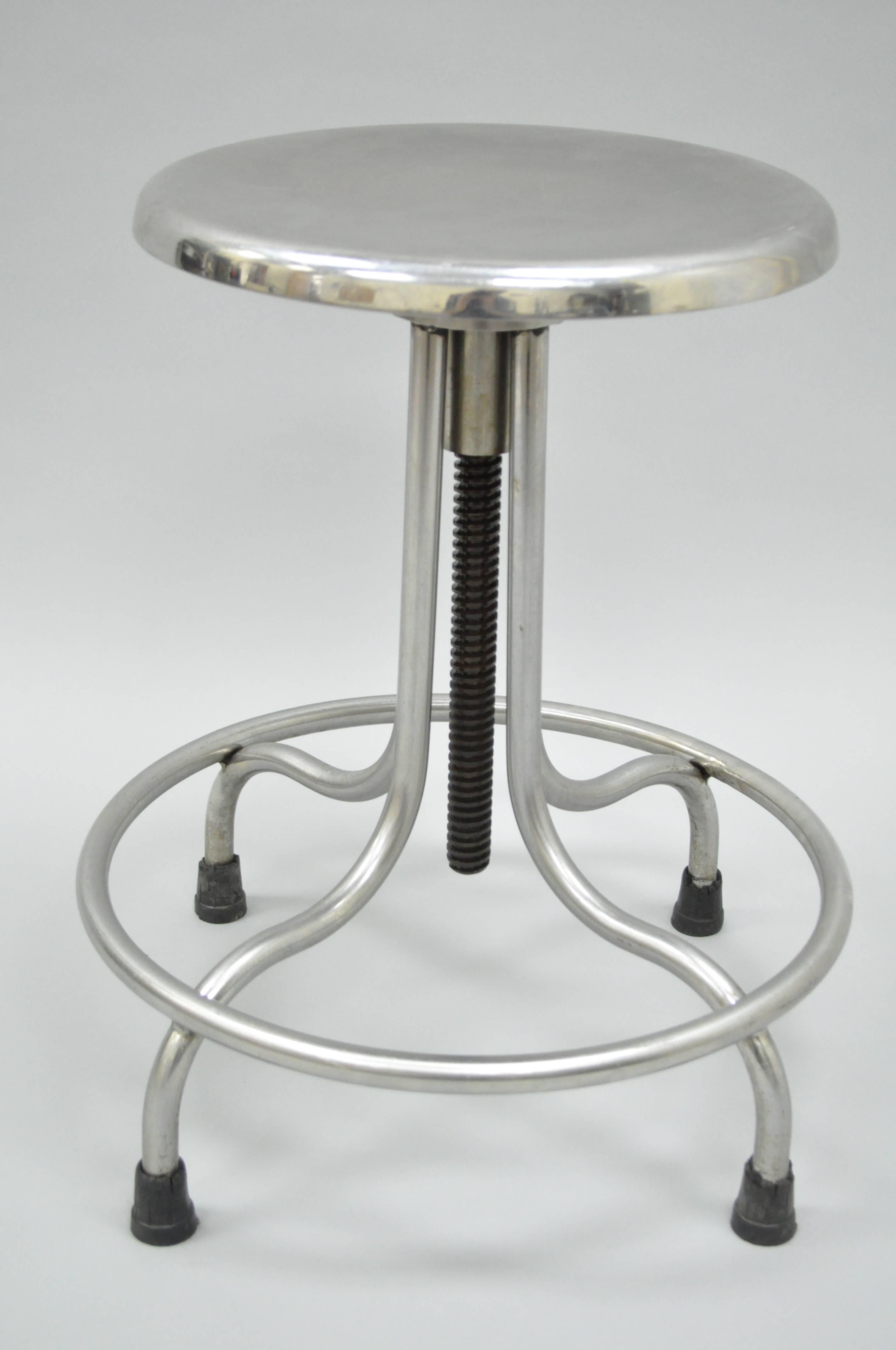 stainless steel adjustable stool