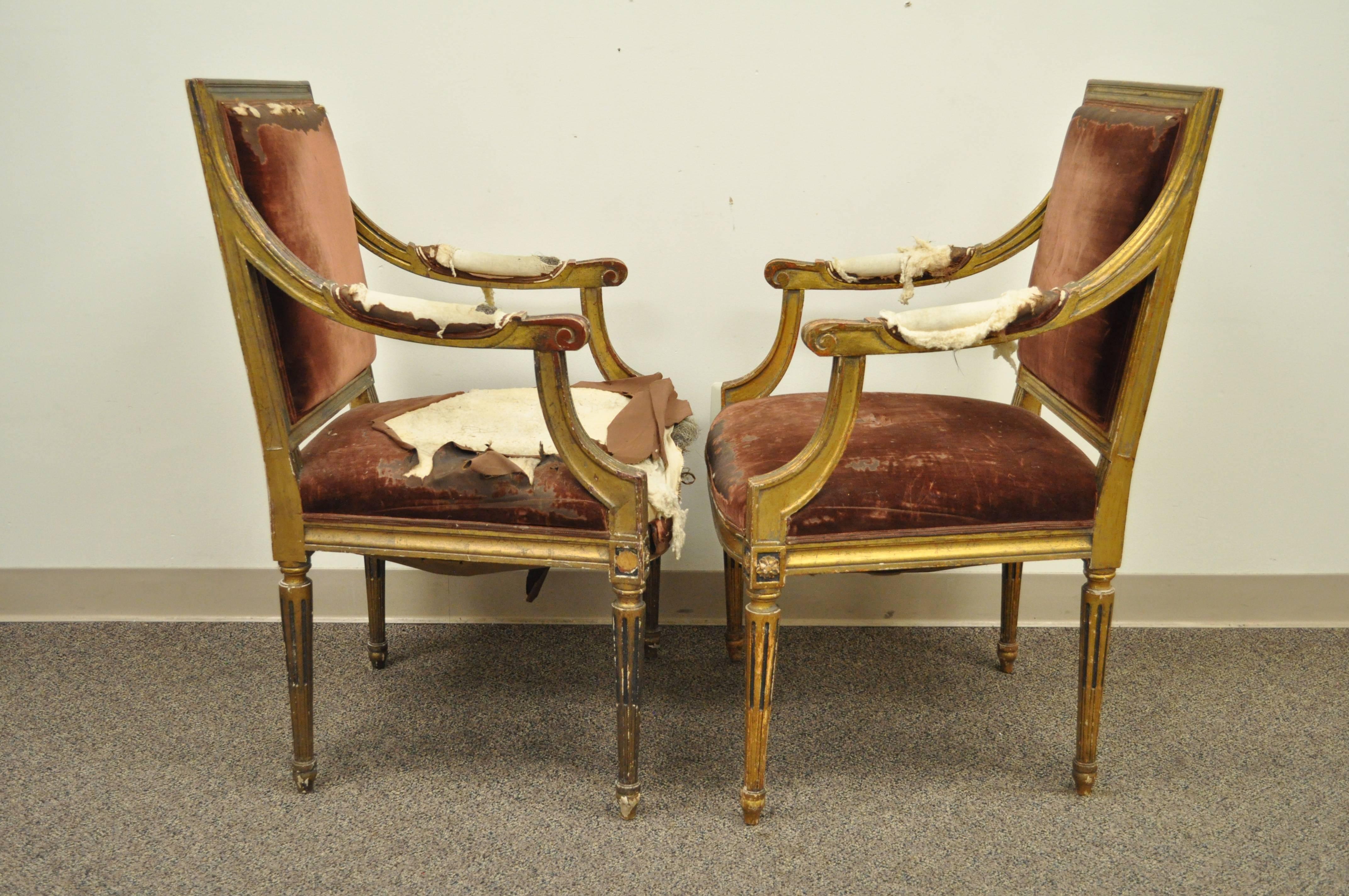 19th century french chairs
