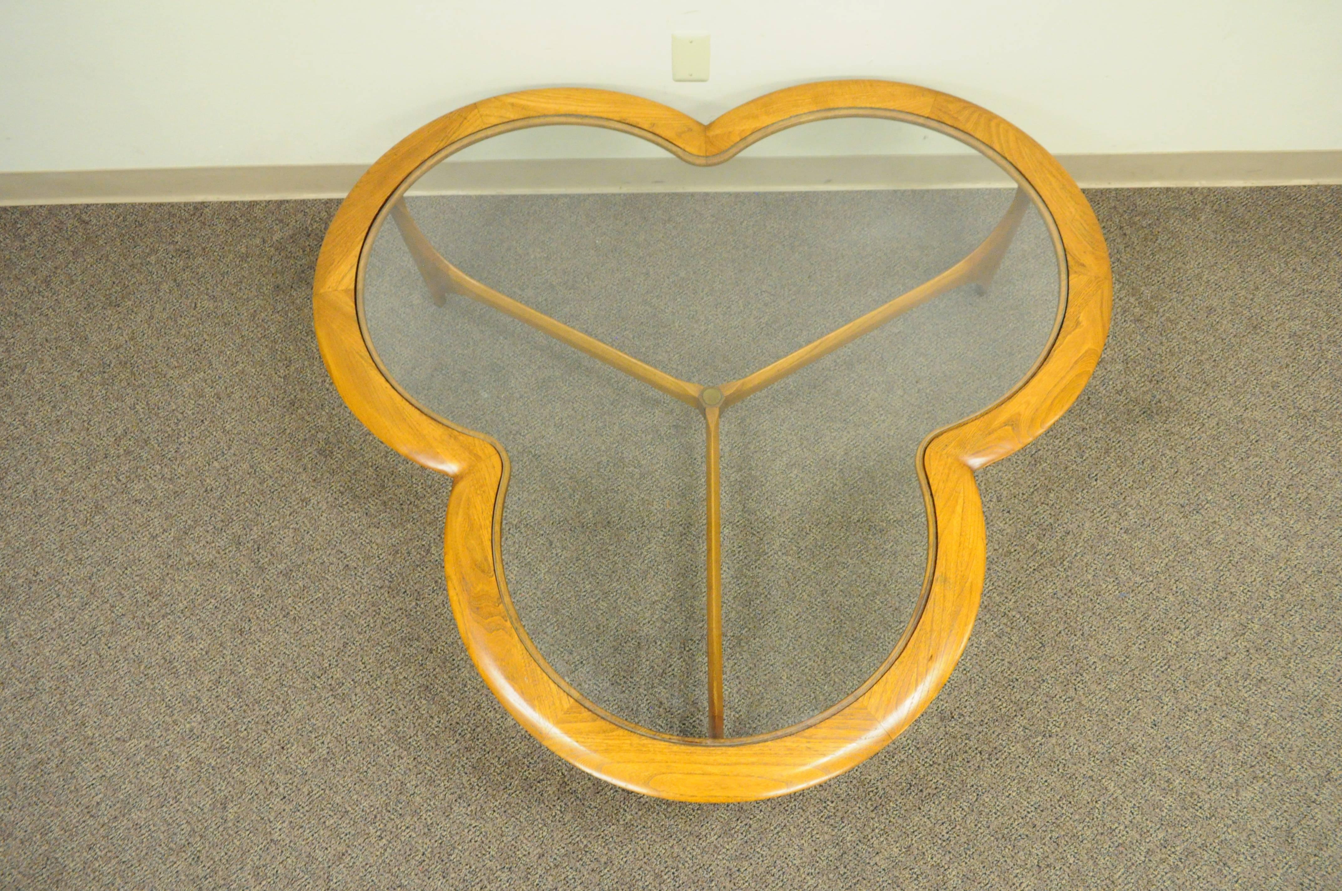 clover shaped coffee table