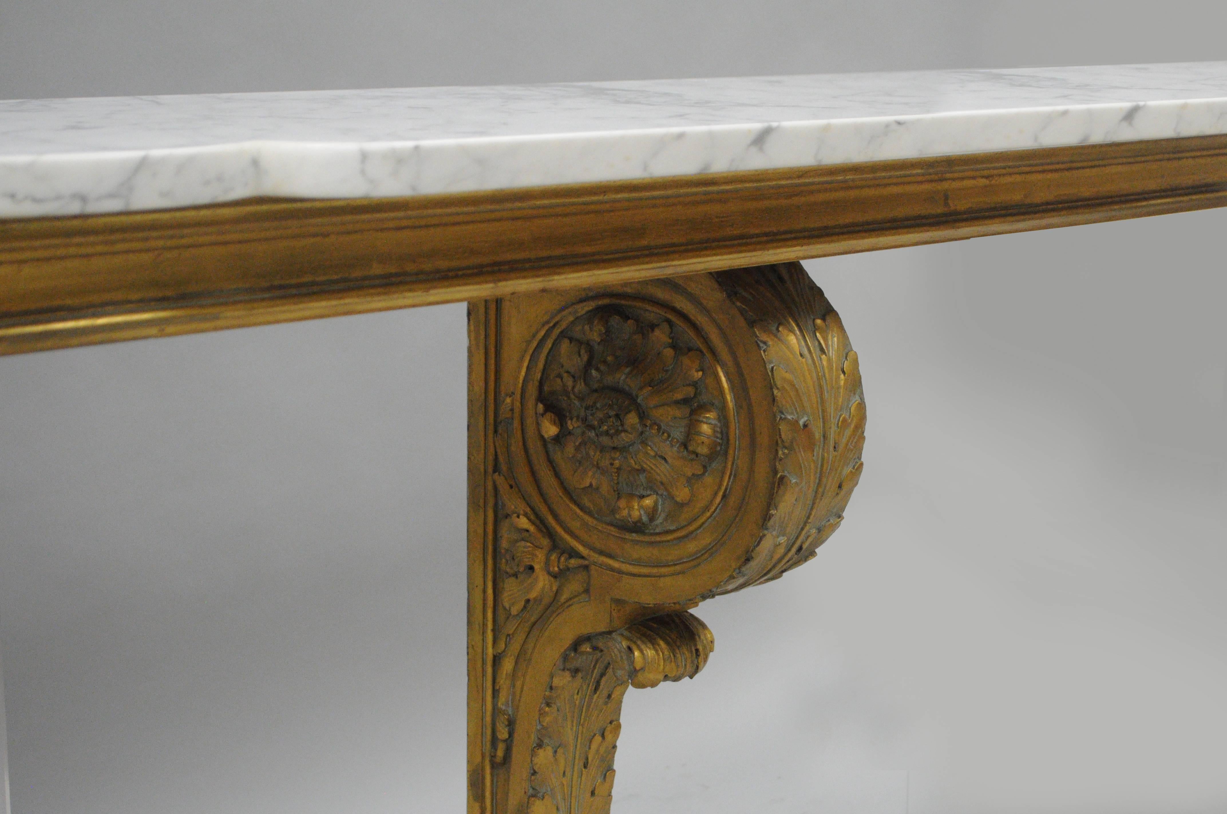 wall mounted console table