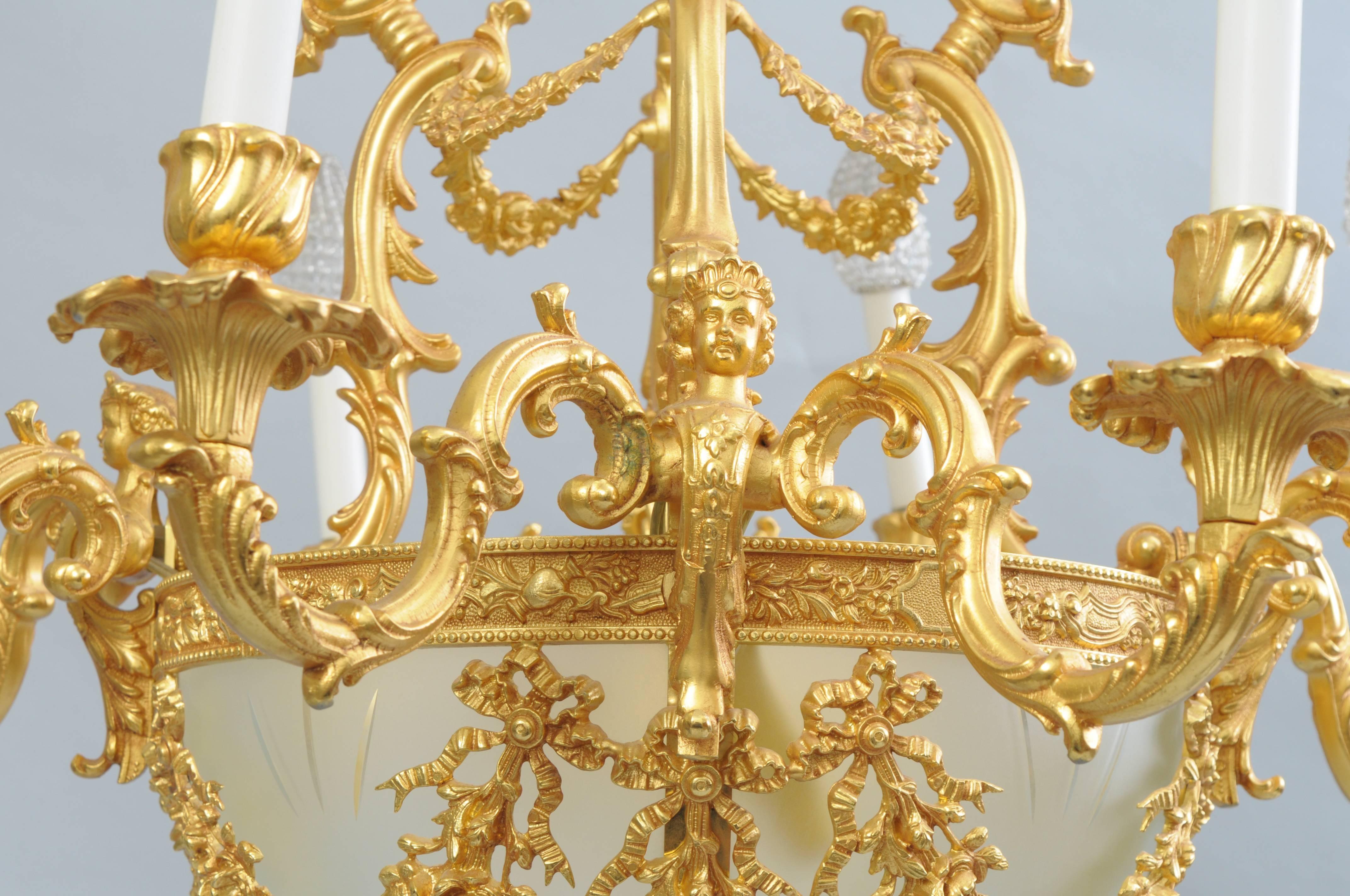 gold chanderlier