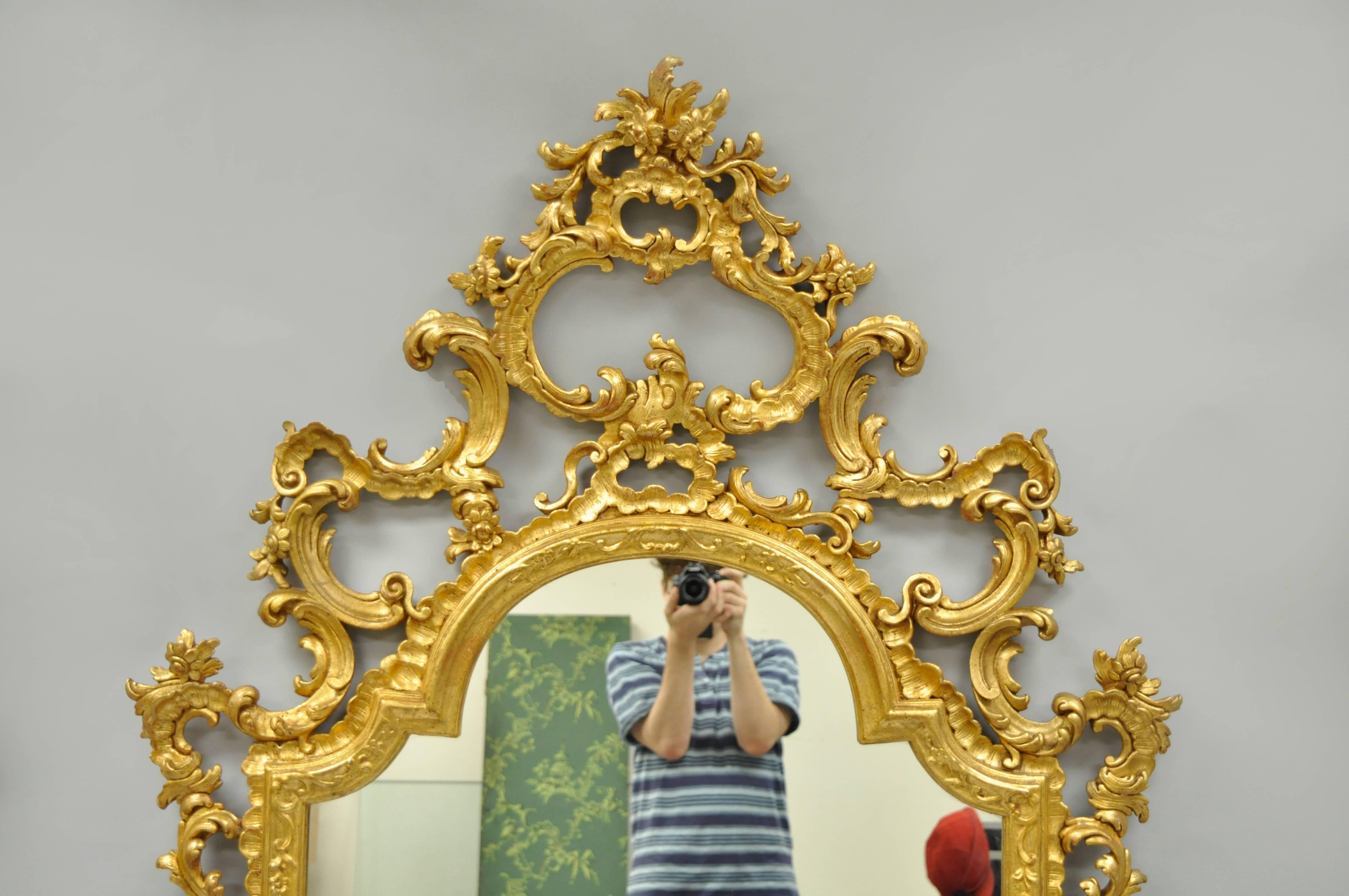 Grand miroir mural de 72